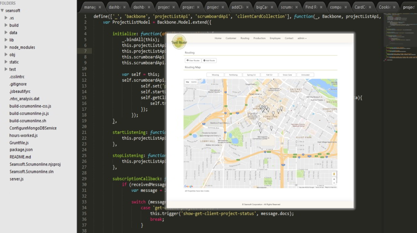 We write beautiful code and create interactive user interfaces to your specifications.